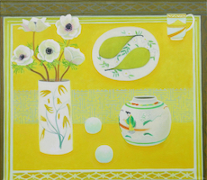 04 Anemones and Pears 70cm x 80cm copy